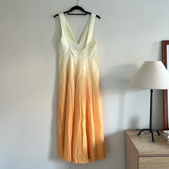 COPY - Roitima / Nice to Meet You V Neck Sleeveless Ombre Dress - Picture 3 of 6